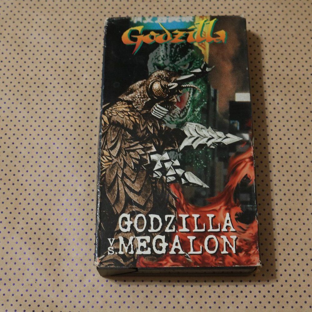 Godzilla VS Megalon VHS